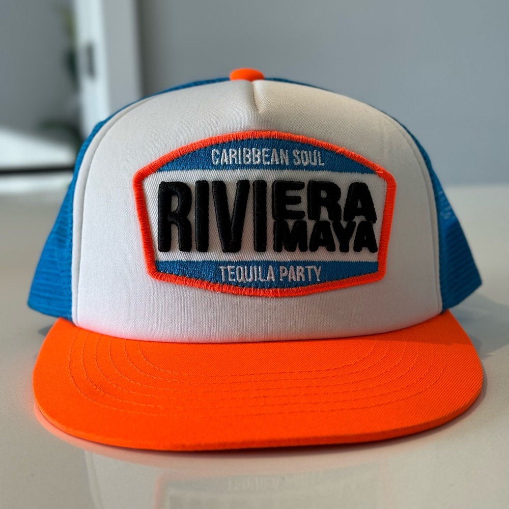 🛍️ 4 for 20$ / Riviera Maya Tourist Trucker Hat / Multicolor/ OS